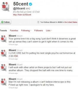 50-cent-no-album-tweet