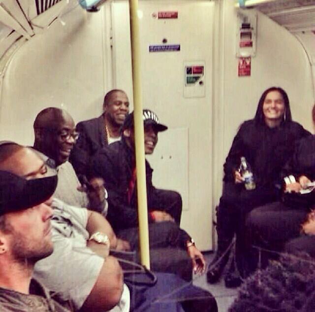 Jay-Z-Takes-The-Tube-to-London-O2-Arena